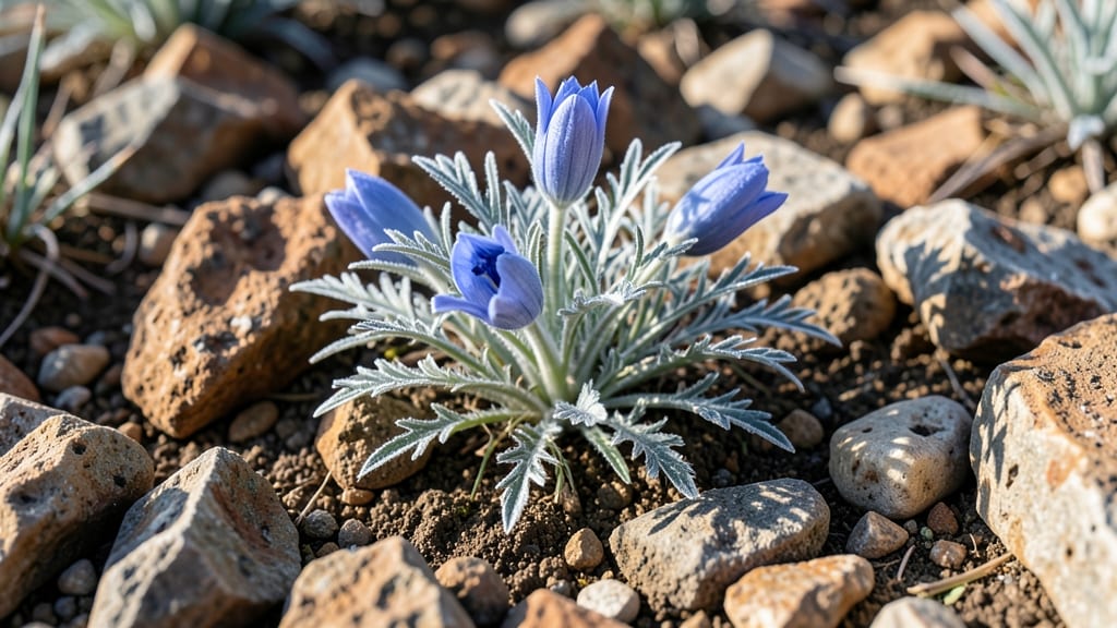 Pulsatilla: Silky Blue Pasque Flower