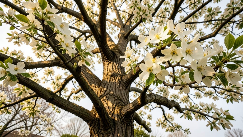 Dogwood Tree with Spicy White Bracts