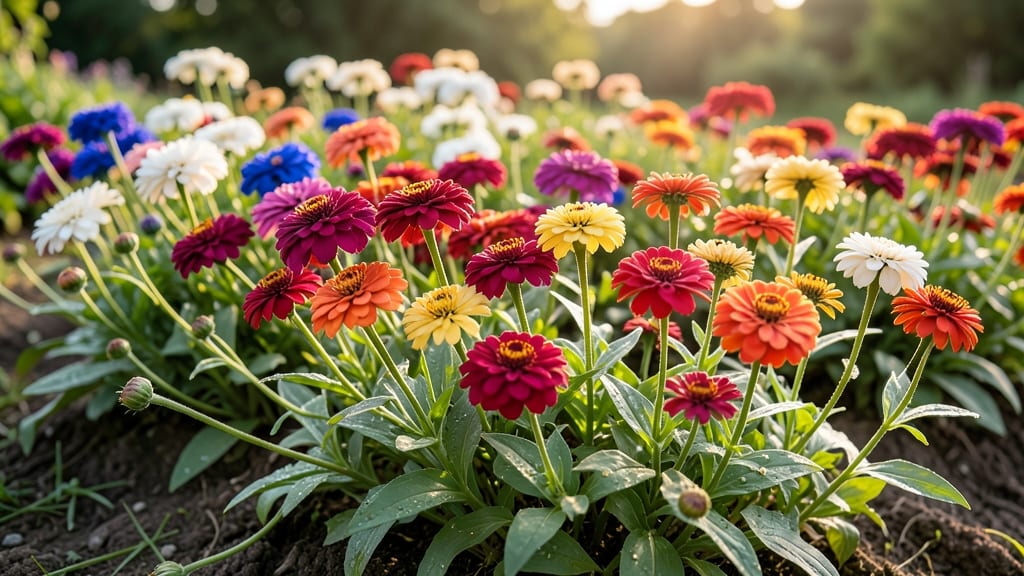 Zinnias: Bold Colors for Cut Flower Arrangements