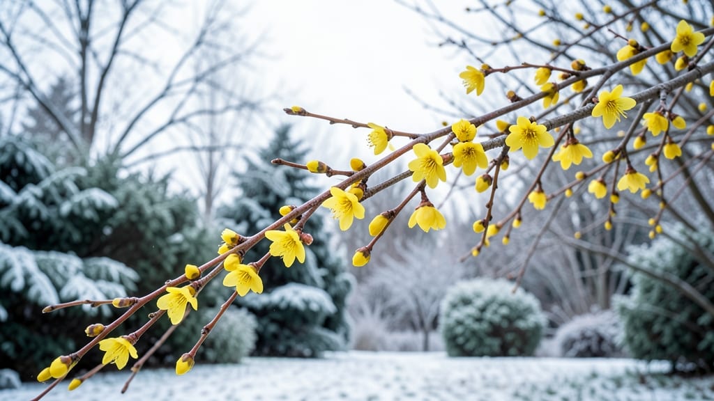 Winter Jasmine: Fragrant Golden Cascades