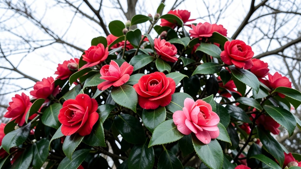 Christmas Camellias: Luxurious Winter Blooms