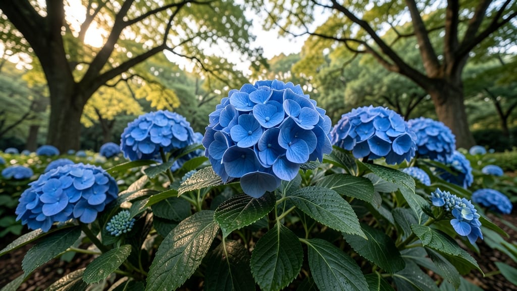 Nikko Blue Hydrangea Macrophylla