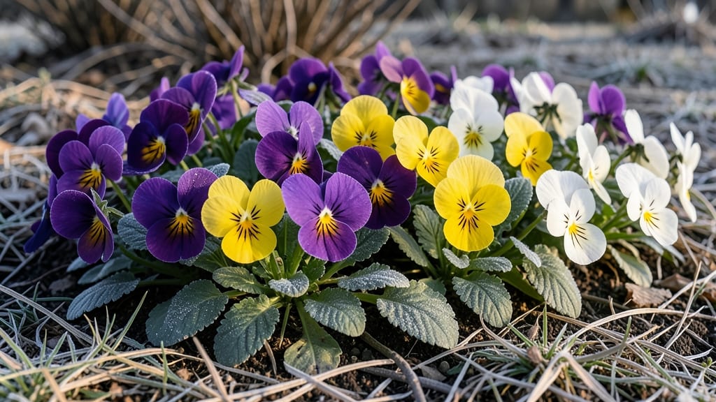 Pansies for Cool-Weather Resilience