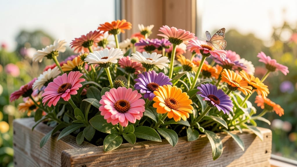 Dwarf Zinnia Profusion Series