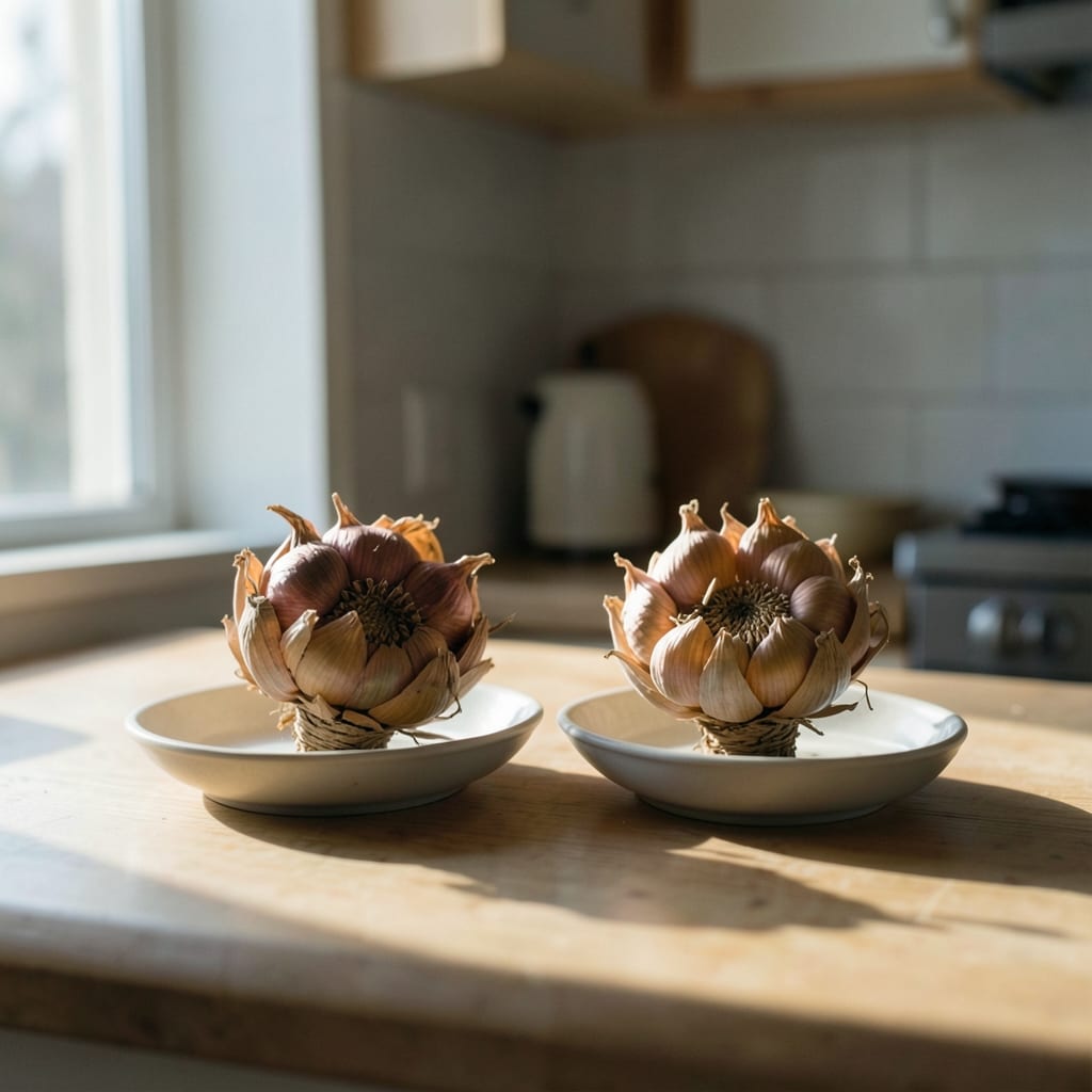 Two versions of the same dish, side by side