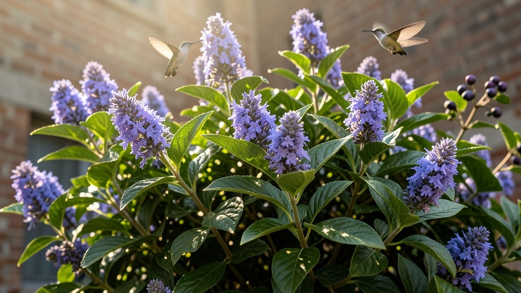 Duranta Erecta: Purple Pigeonberry Bush