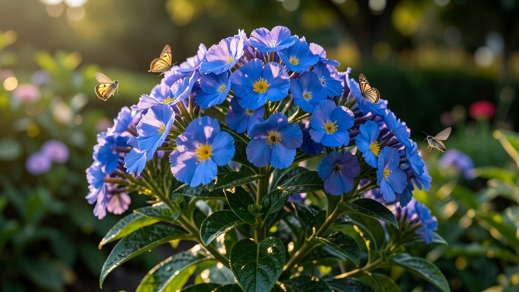 Lantana Blue Bandana